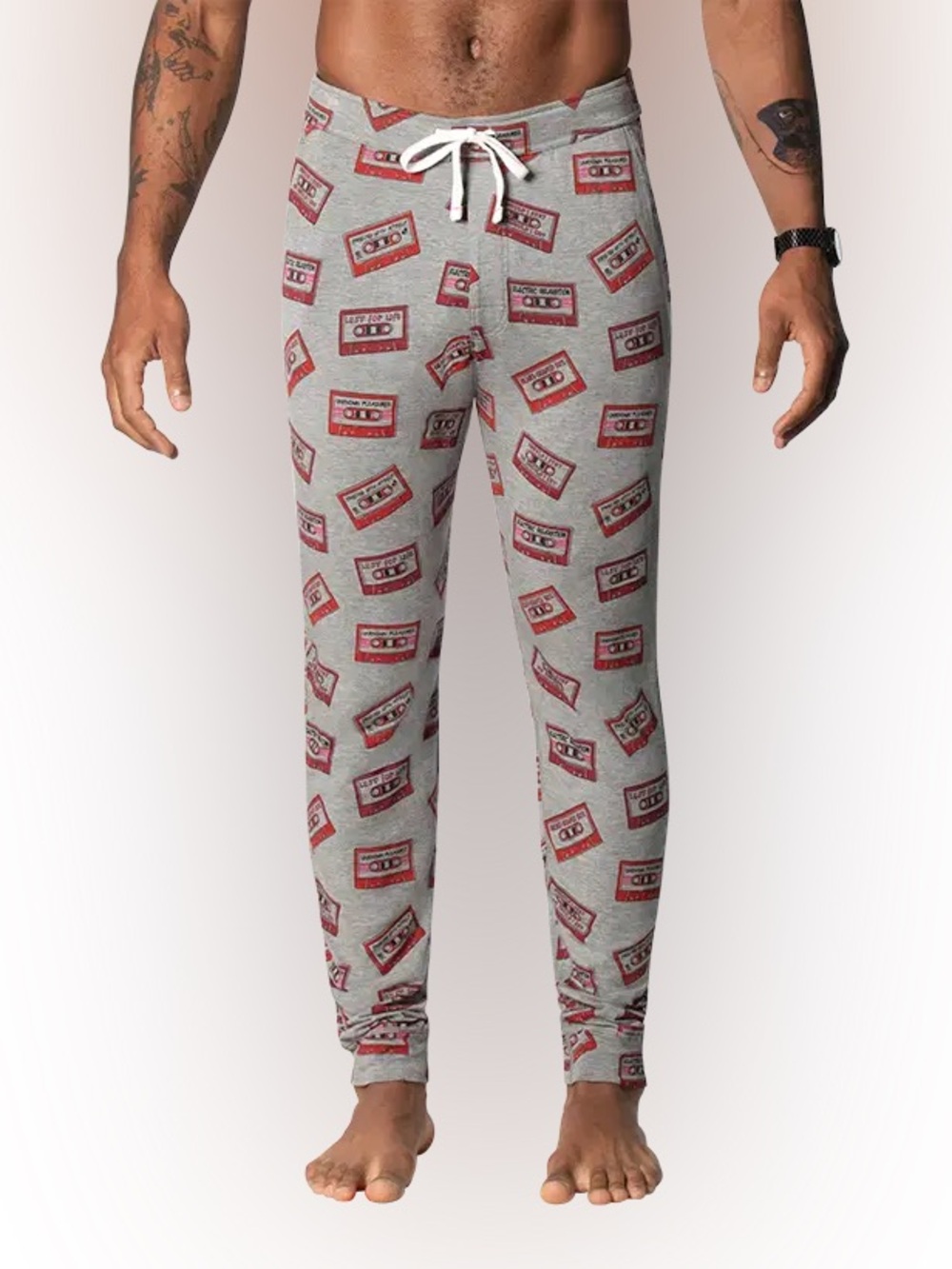 Saxx Mens Retro Cassette Jogger Lounge Pants - Size Large